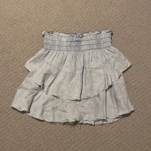 NWOT Cosette Corinne Ruffle Mini Skirt